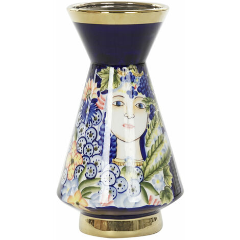 Porzellanvase 19x19x36 Multikolor -Seiten -Porzellan -Material Farbe Multicolor Vase Family Details