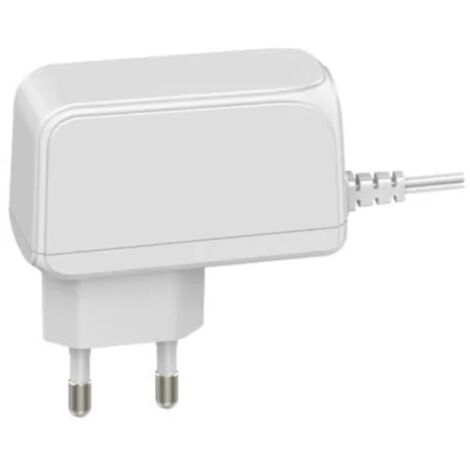 POS05200A-WHMICRO : Bloc d'alimentation 5 V/2 A/10 W, blanc, adaptateur vertical, prise secteur : CEE7/16, prise CC : micro USB