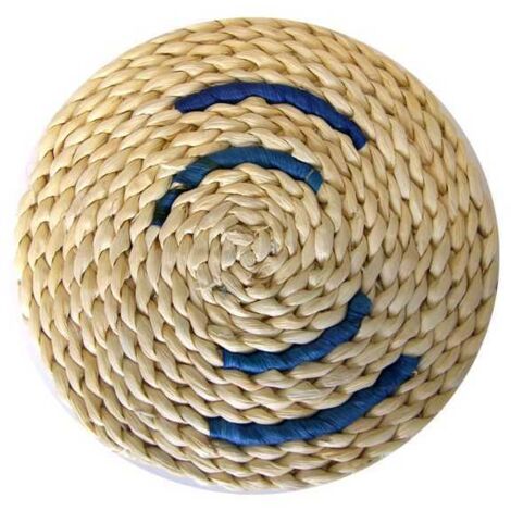 Posa platos de mimbre redondo de 18 cm Ladydoc 05800