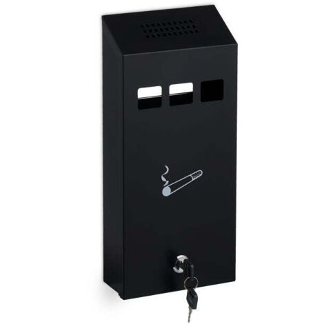 Posacenere da muro nero