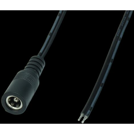POSDC-T-S21-0.5 : Câble d'alimentation CC POS TLYp0.5, prise 2155, longueur = 500 mm