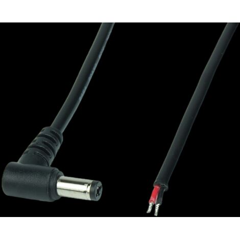 POSDC-Y-P25L-1.5 : Câble d'alimentation CC POS YTLYp0.5, connecteur coudé 2555, longueur : 1 500 mm