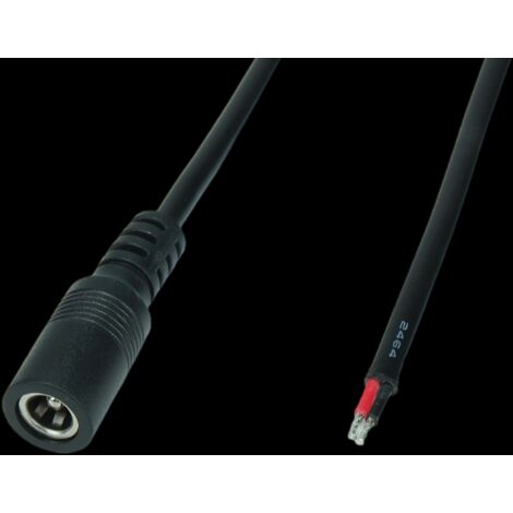 POSDC-Y-S25-1.0 : Câble d'alimentation CC pour terminal de point de vente YTLYp0.5, connecteur 2555, longueur : 1 000 mm