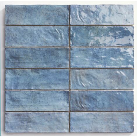 MAINZU CERAMICA Positano Zaffiro 6,5x20 (caja de 0,50 m2)