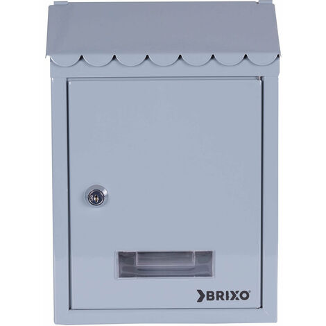 Possette avec toit l21xp7xh30 cm brixo gris populaire