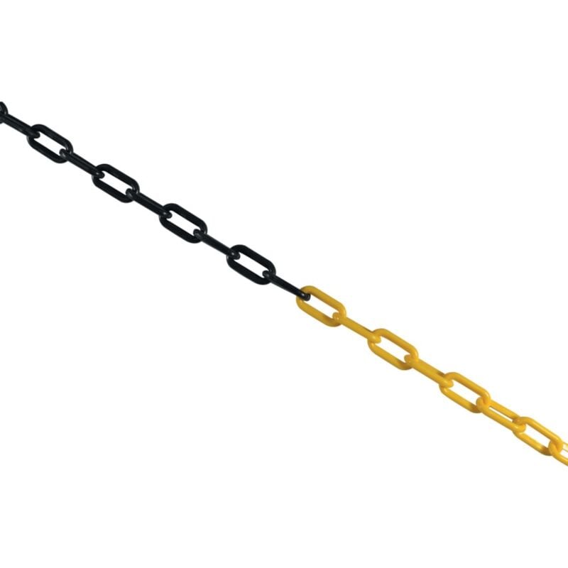 10MM X 25M Yellow & Black Chain Pack - Matlock