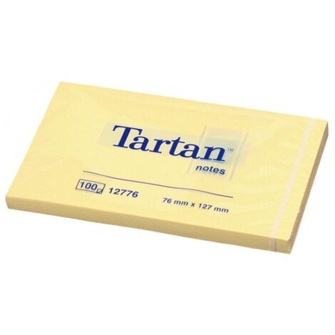 Post-It 12776 pouch autoadesiva Rettangolo Giallo 100 fogli Autoadesivo