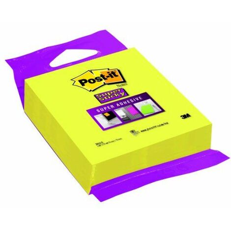 3m Postit 2014s notas adhesivas en cubo 76 x mm color amarillo postit® de 270