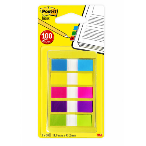 Post-It 6835CB intercalare Indice a linguetta vuota Multicolore