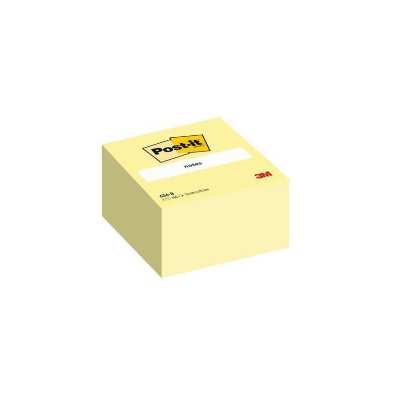 Image of Liderpapel - Haftnotizwürfel ® 76 x 45 x 76 mm (b x h x t) gelb 450 Bl.