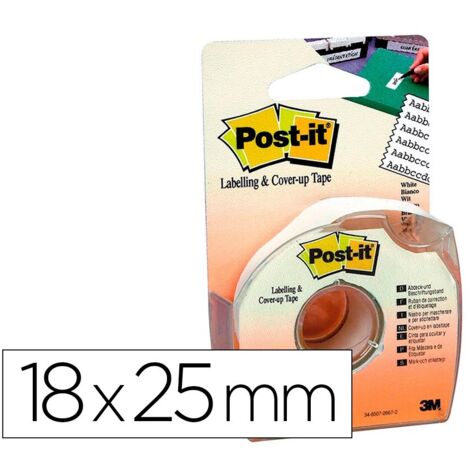 POST-IT R.cinta ocultar y etiquetar 658-hd 6 lineas 25mmx18m