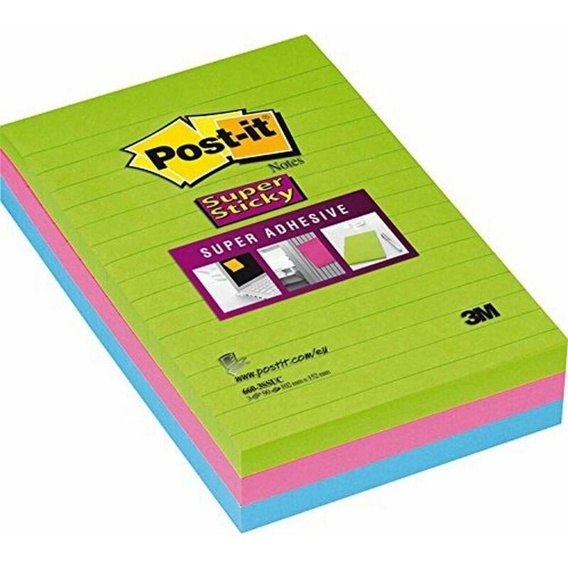 Image of Post-it - Note Adesive Multicolore 15,2 x 10,2 cm