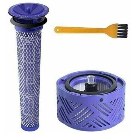 Post-Moteur Filtre HEPA V6 & Pré Filtre d'Aspirateur V6 V7 V8,Kit de Filtre de Remplacement pour Dyson V6 Range,Accessoire d'Aspirateur