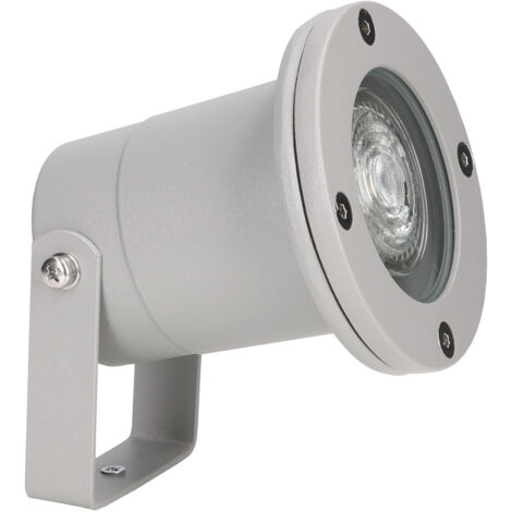 Post proyector para bombilla GU10 en color gris