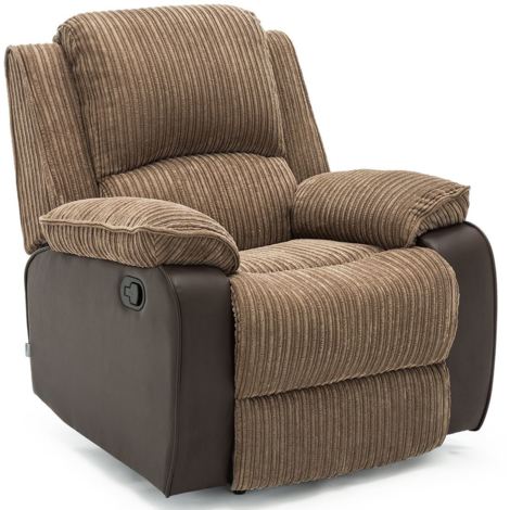 POSTANA FABRIC RECLINER ARMCHAIR - different colors available