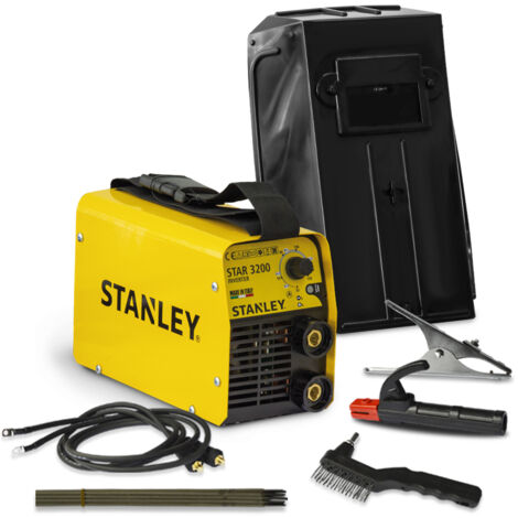 Poste à souder 130A Inverter MMA STAR3200 STANLEY Pour baguettes 1.6 à 3,2 mm Malette