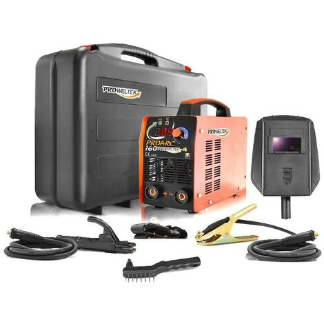 Poste à souder INVERTER 160 Ampères MMA PROARC 160 Proweltek Numérique SYNERGIC Haute qualité Garantie de 3 ans