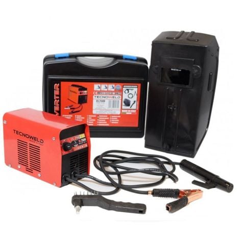 Poste à souder inverter 80 ampères ES2500 TECNOWELD soudure à l'arc MMA pour baguette de soudure 1.6 à 2.5 mm acier inox fonte.