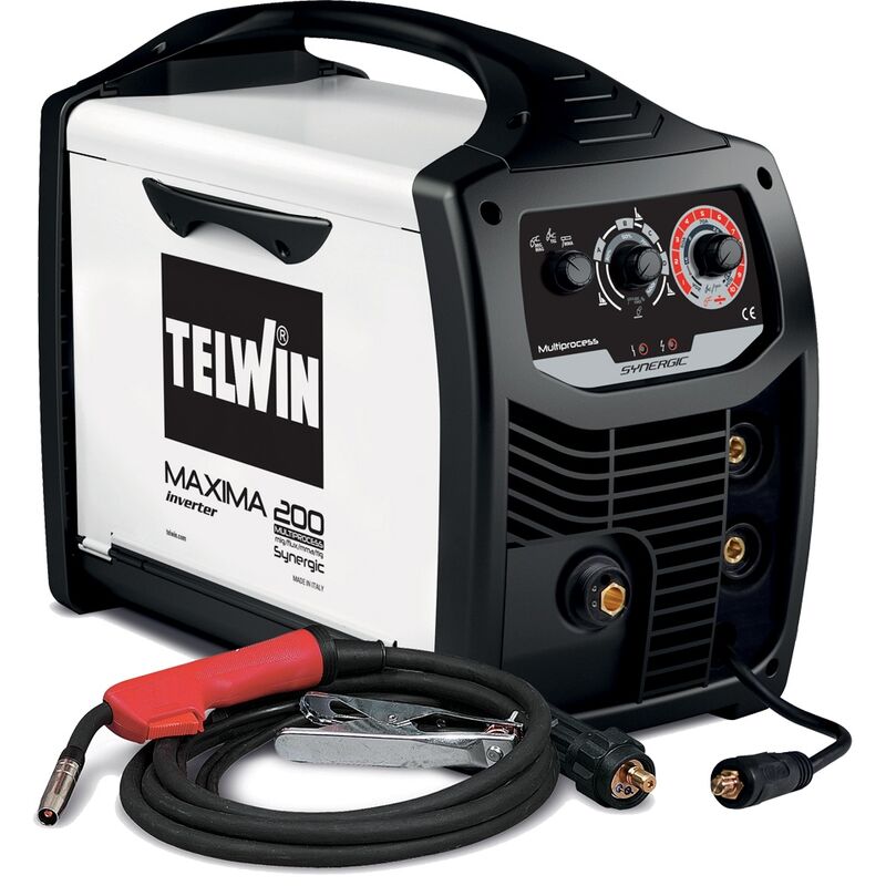 Poste à souder Inverter Mig Mag Telwin Maxima 200 Synergic