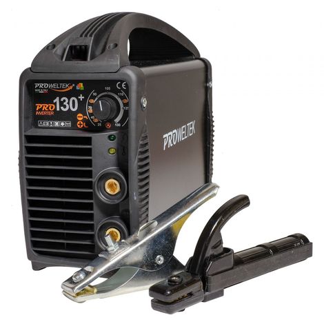 Poste a souder inverter PRO130A soudure à l'arc -baguettes soudeur 1.6-3.2 - soude acier-fonte-inox poste MMA PROWELTEK PRO130+