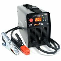 Poste a souder inverter PRO200+ Soudure à l'arc acier-fonte-inox diam 1.6 - 5 mm MMA Professionnel