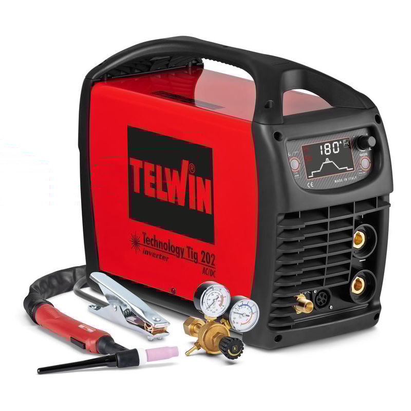 Poste à souder Inverter TIG - Technology TIG 202 AC/DC - 230V - + ACC - TELWIN - 816244