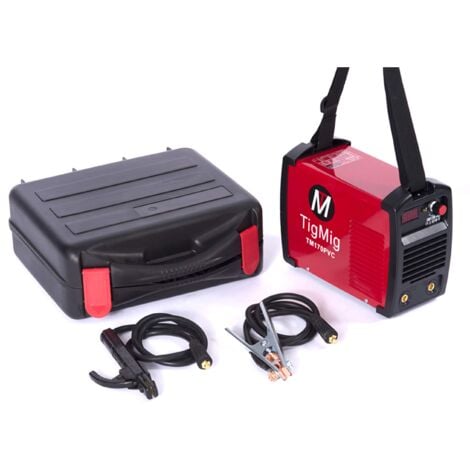 POSTE A SOUDER INVERTER TM 170 PVC MMA 160 AMP ÉLECTRODE VALISE PVC ACCESSOIRES INCL. TM 170 PVC