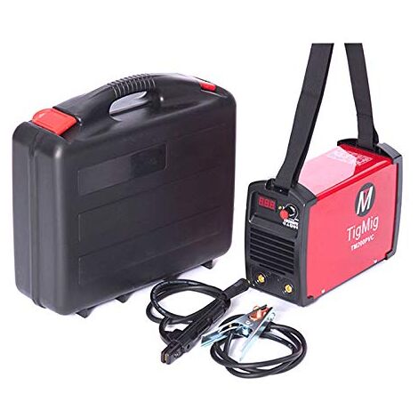 POSTE A SOUDER INVERTER TM 200 PVC MMA 200 AMP ÉLECTRODE VALISE PVC ACCESSOIRES INCL. TM 200 PVC