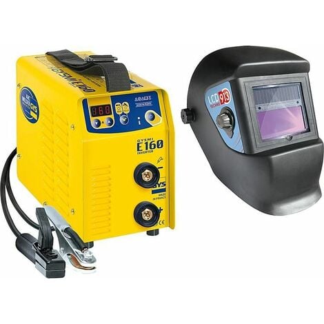 Poste a souder manuel GYSMI E160 avec casque de soudeur LCD Techno 9-13