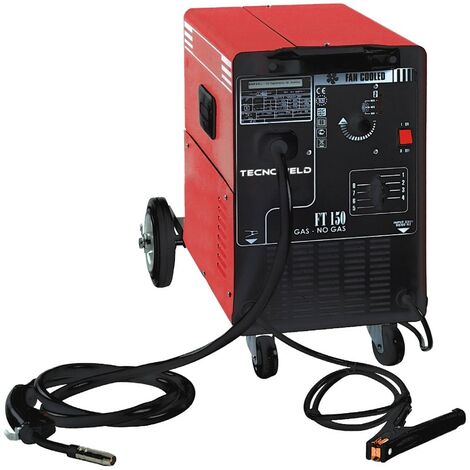 Poste à Souder MIG GAZ et SANS GAZ 145A AWELCO Ventilé sur roues Accessoires Prêt à souder