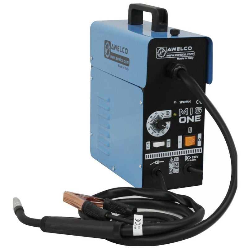 Awelco - Poste à souder Mig Sans Gaz portable Mig one + fil fourré + Accessoires