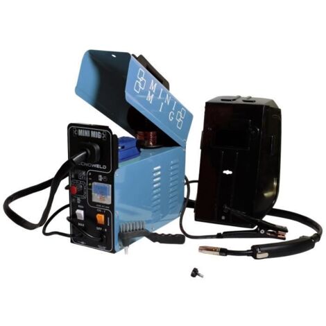 Poste à souder MIG sans gaz portable – Kit de soudage 95A – Fil fourré inclus – Accessoires pour tôleries fines – Awelco