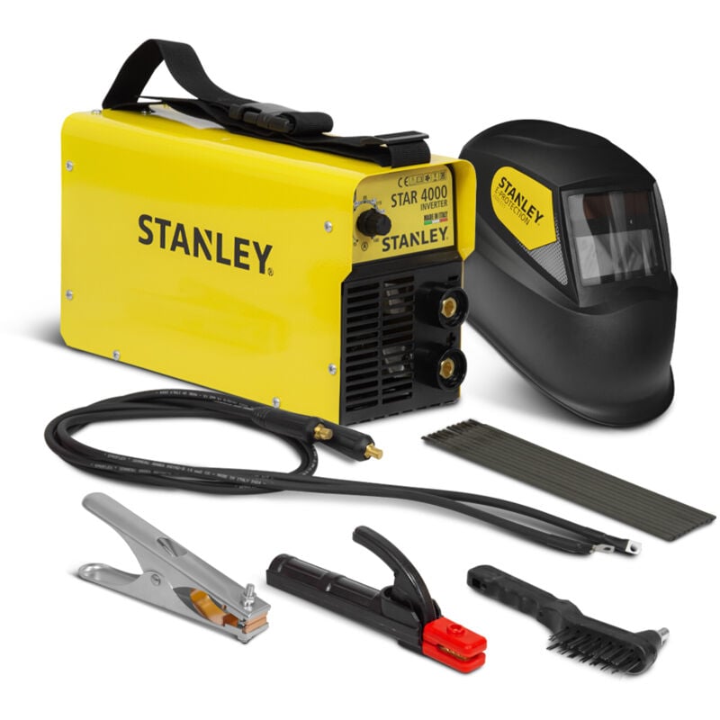 Poste à souder mma Inverter 160A + Masque auto-assombrissant 11DIN Stanley