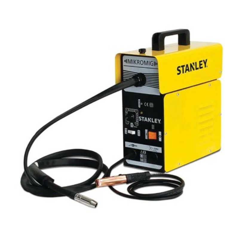 Poste à souder mig compact sans gaz avec câble de soudage, 230V - Stanley