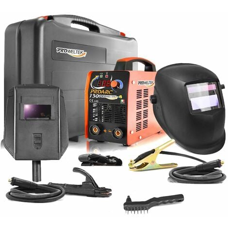 Poste à souder Numérique PROARC SYNERGIC 130 MMA + Cagoule LCD 9/13, Mallette et Accessoires