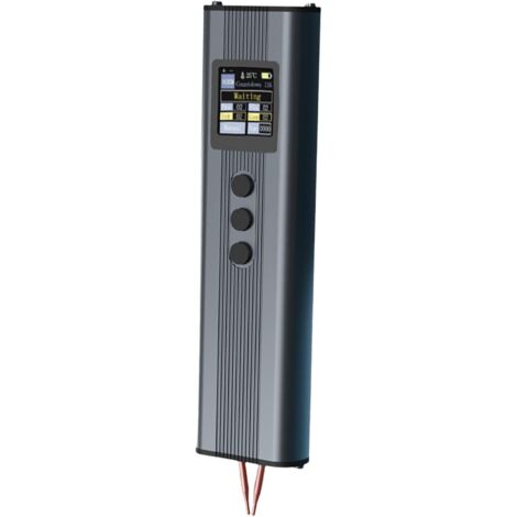 Poste à souder par points compact et portatif, idéal pour les projets domestiques et la maintenance technique, avec gestion intelligente de la chaleur.