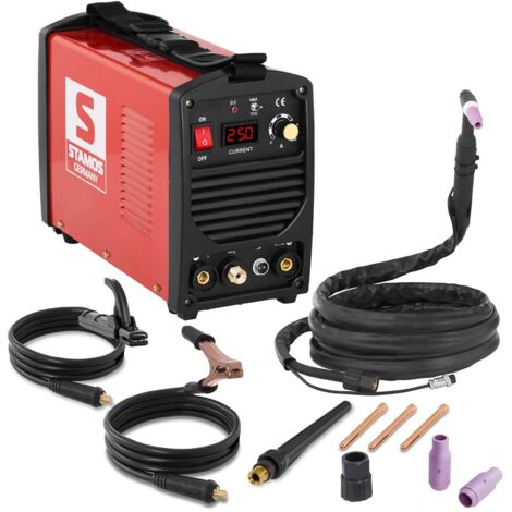 Poste à souder Soudage Soudure Tig Wig Mma Inverter Technologie Arc Dc Hf 250A