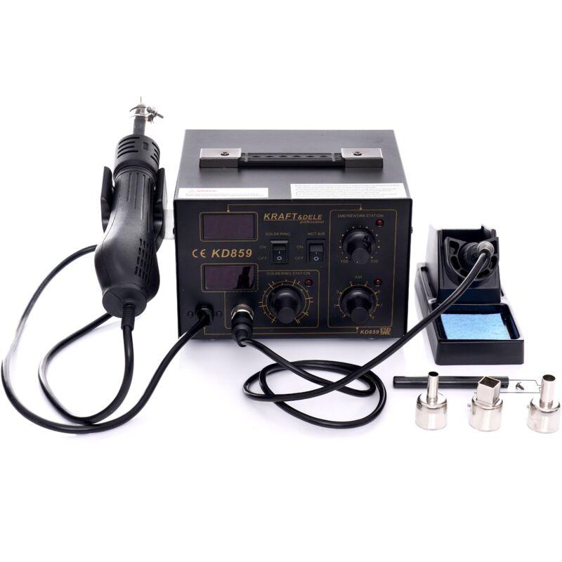 Poste a Souder Soudeur Plastique 3 En 1 4 Buses