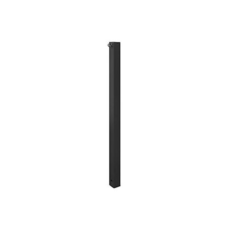 Poste barrera  70 x 70 mm  hierro micáceo  para encementar 