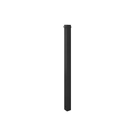 Poste barrera  70 x 70 mm  hierro micáceo  para encementar 