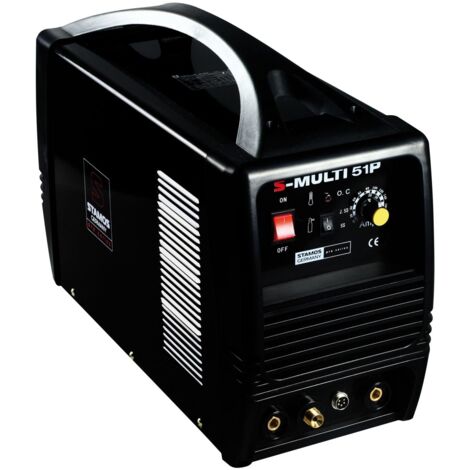 Poste combiné - TIG 160A - Cut 50A - E-Hand - professionnel - Noir