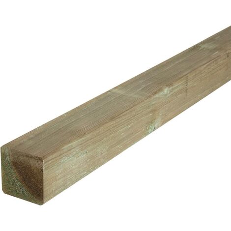 Palo In Legno Per Cancelli E Recinzioni - 7x7x150 Cm - Robustoo E Resistente - Ideale Per Giardino O Cortile - Foto 4