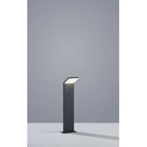 Poste de jardín moderno Pearl Led IP54 Antracita H50 cm Trio Lighting