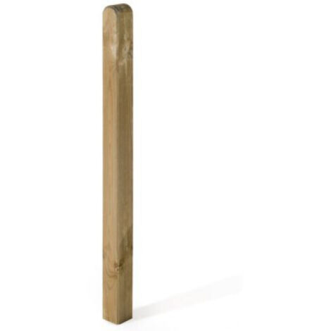 Poste de madera impregnada 7x7xH 300 cm