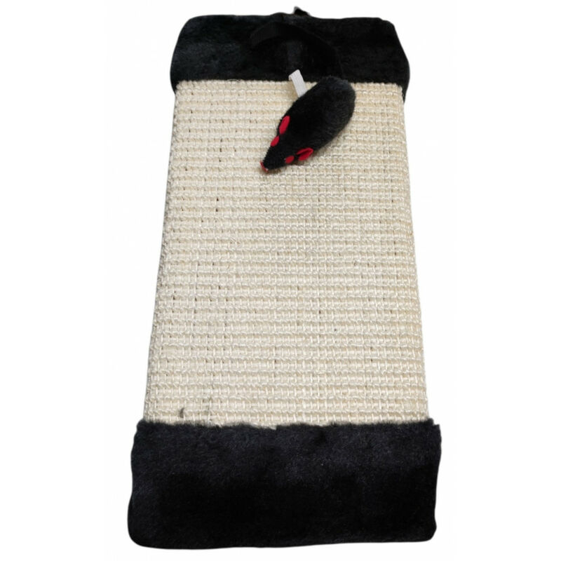 

Poste de rascado en rollo con juguete para gatos, 15x35cm.