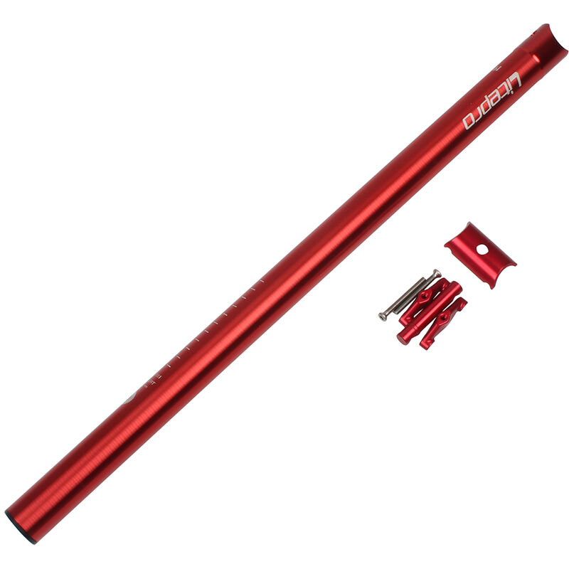 

Poste de sillin de bicicleta Tija de sillin ligera Tija de sillin de bicicleta plegable,Rojo, 33,9 mm