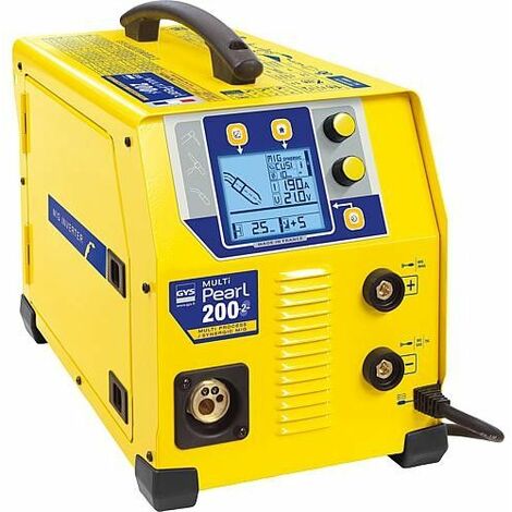 Poste de soudure "4 en 1" - MIG/MAG + fil fourré, TIG, électrodes, MULTIPEARL 200-2