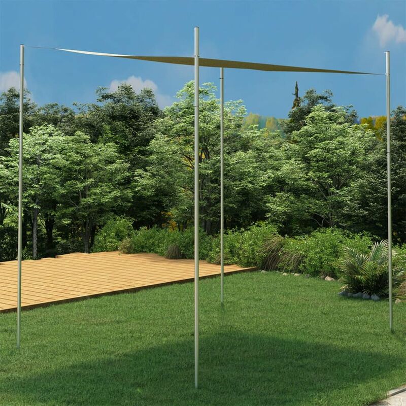 

Poste de toldo de vela de acero inoxidable 400 cm