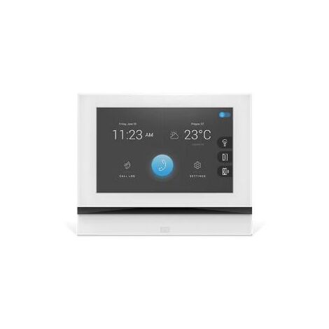 Poste de video Interior - 2N - 91378601WH - Pantalla táctil HD de 7 pulgadas - Blanco - Conectado