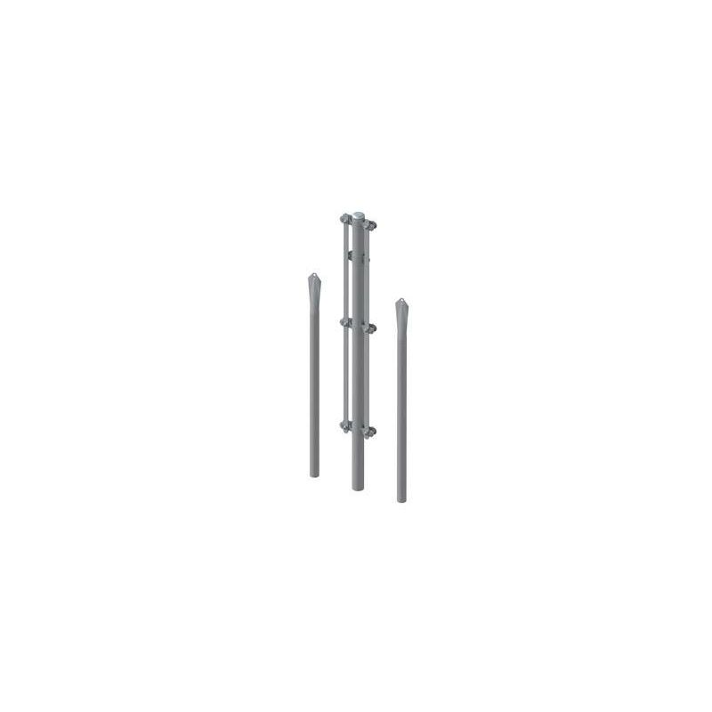 

Poste esquinero galvanizado conjunto 1/1,25 m